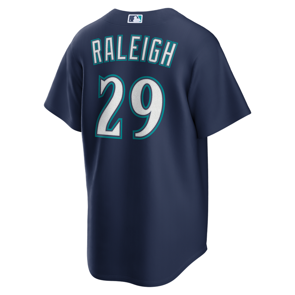 Seattle Mariners Cal Raleigh Nike Cream Alternate Replica Jersey