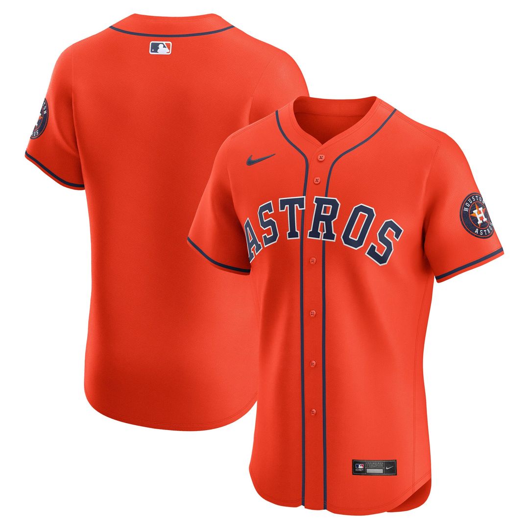 Houston Astros Nike Navy Alternate 2 Elite Jersey