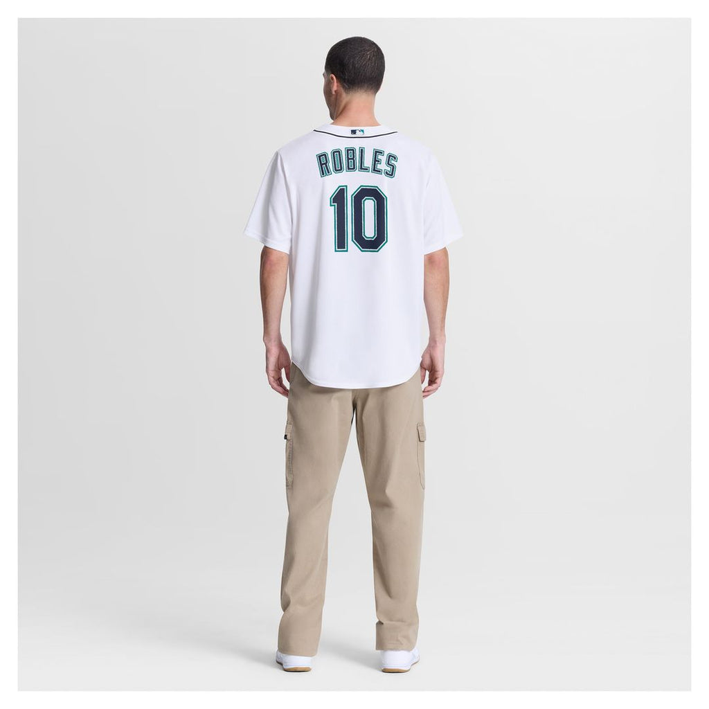 Seattle Mariners Victor Robles Nike White Home Replica Jersey