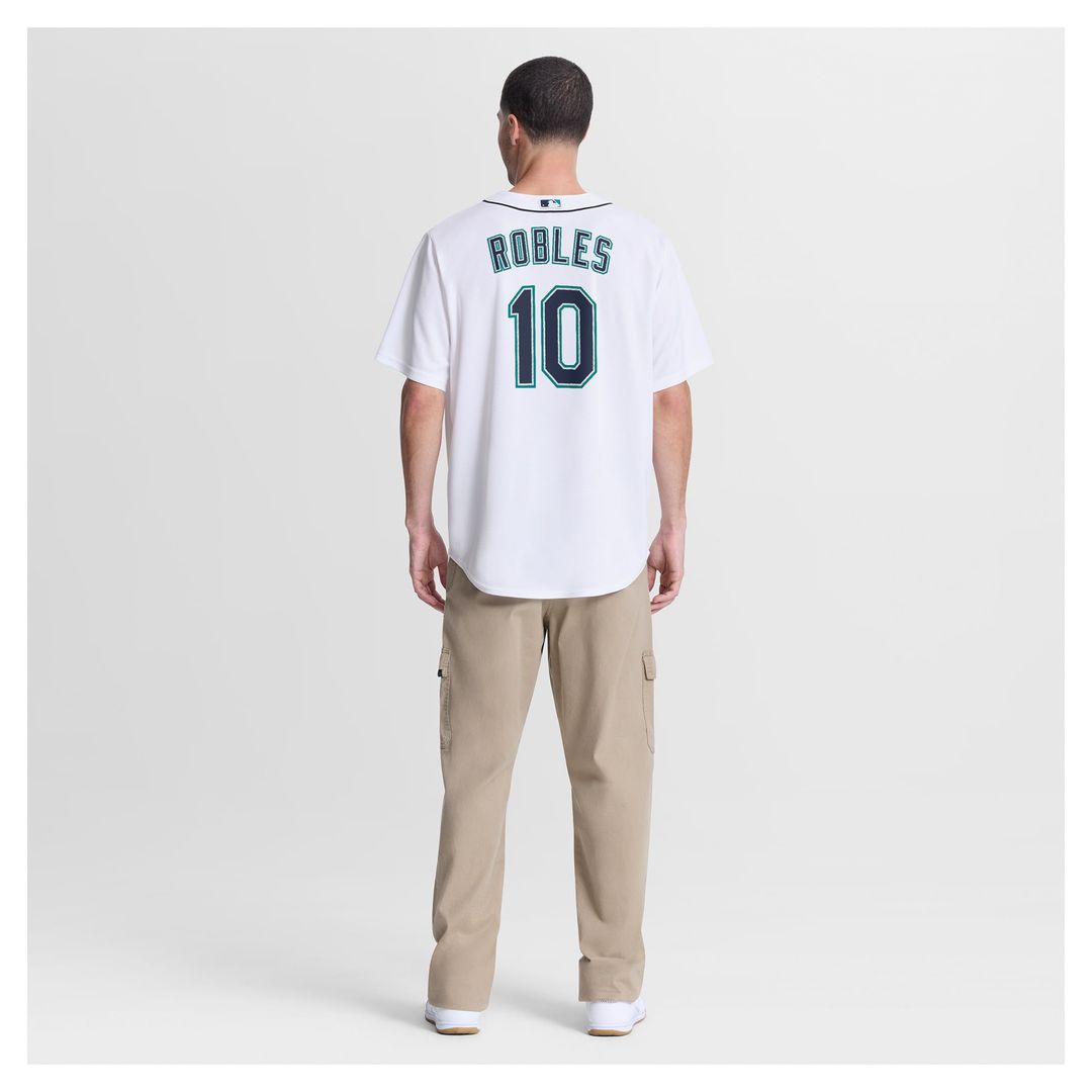 Seattle Mariners Victor Robles Nike White Home Replica Jersey