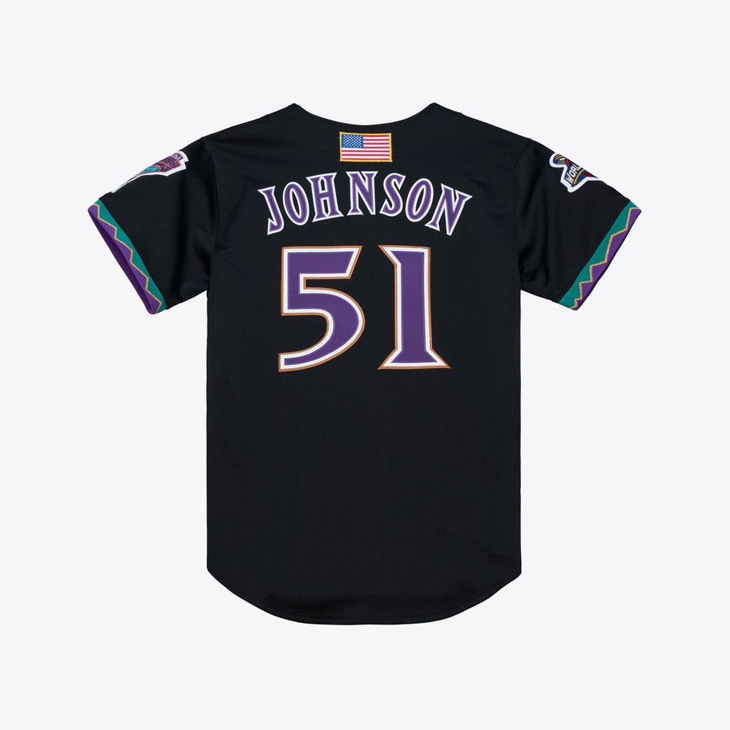 Arizona Diamondbacks Randy Johnson Mitchell & Ness Purple 2000 Throwback Authentic Jersey