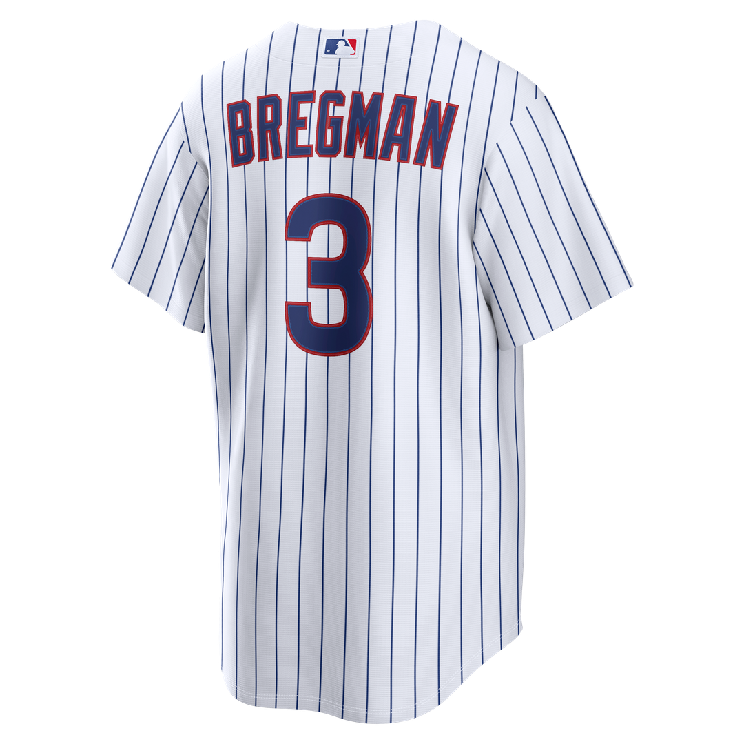 Chicago Cubs Alex Bregman Nike White Home Replica Jersey