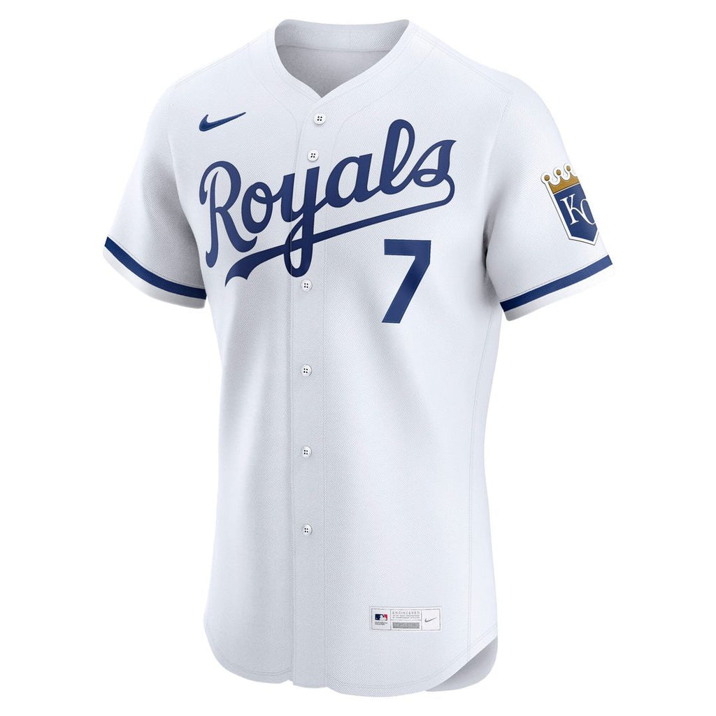 Kansas City Royals Bobby Witt Jr. Nike Royal Alternate 2 Elite Player Jersey
