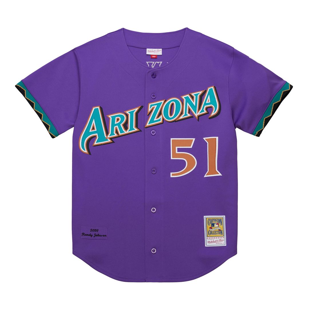Arizona Diamondbacks Randy Johnson Mitchell & Ness Black 2001 Authentic Jersey