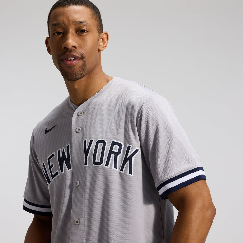 New York Yankees Anthony Volpe Nike Gray Road Replica Jersey