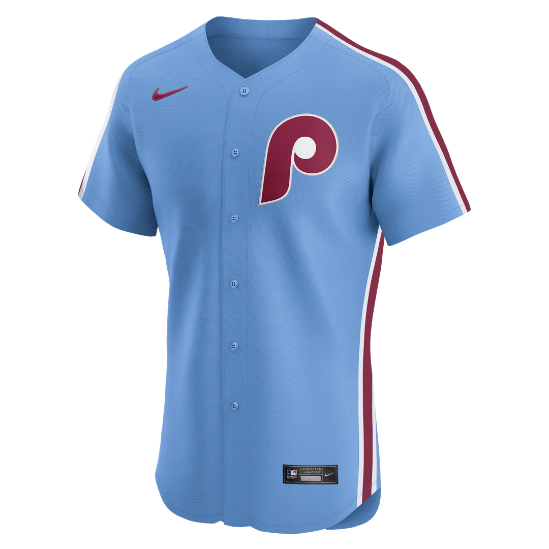 Philadelphia Phillies Nike Light Blue Alternate Elite Jersey