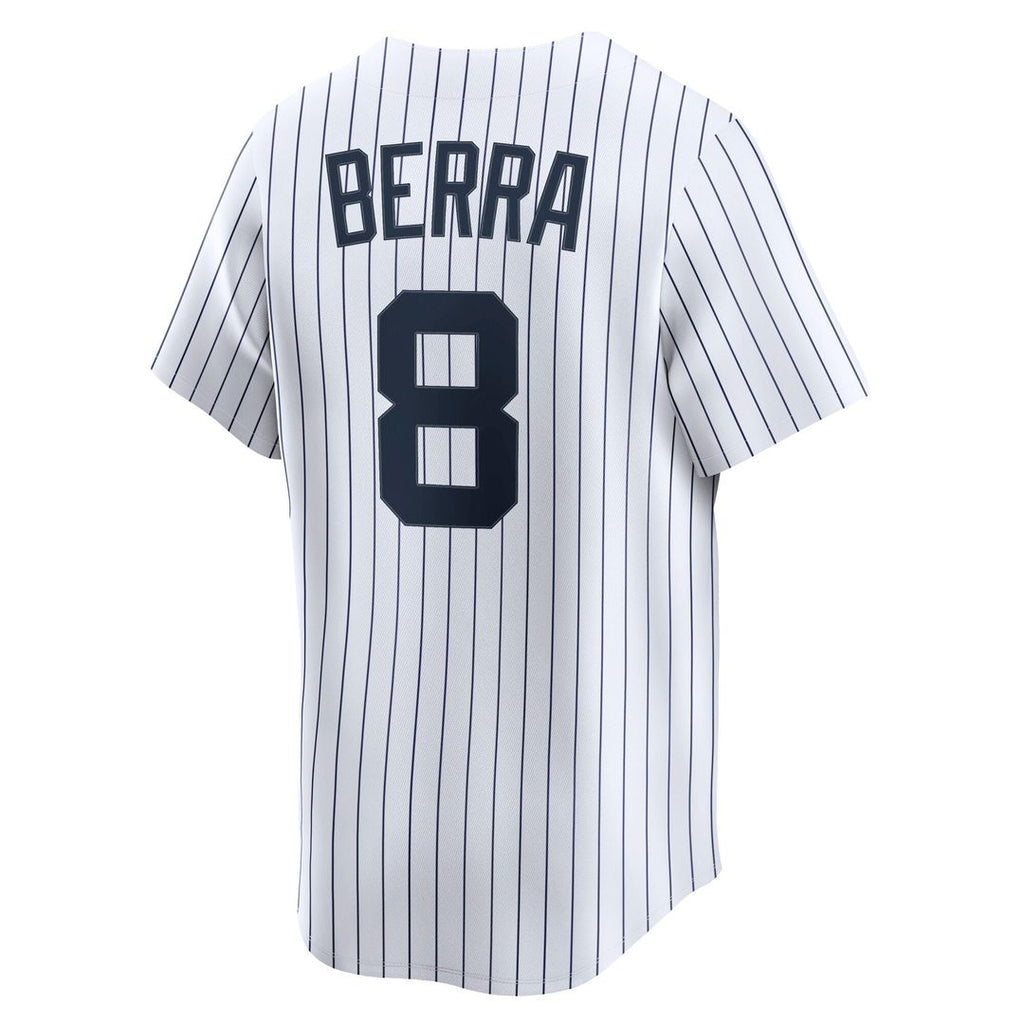 New York Yankees Yogi Berra Nike White Cooperstown Collection Limited Jersey
