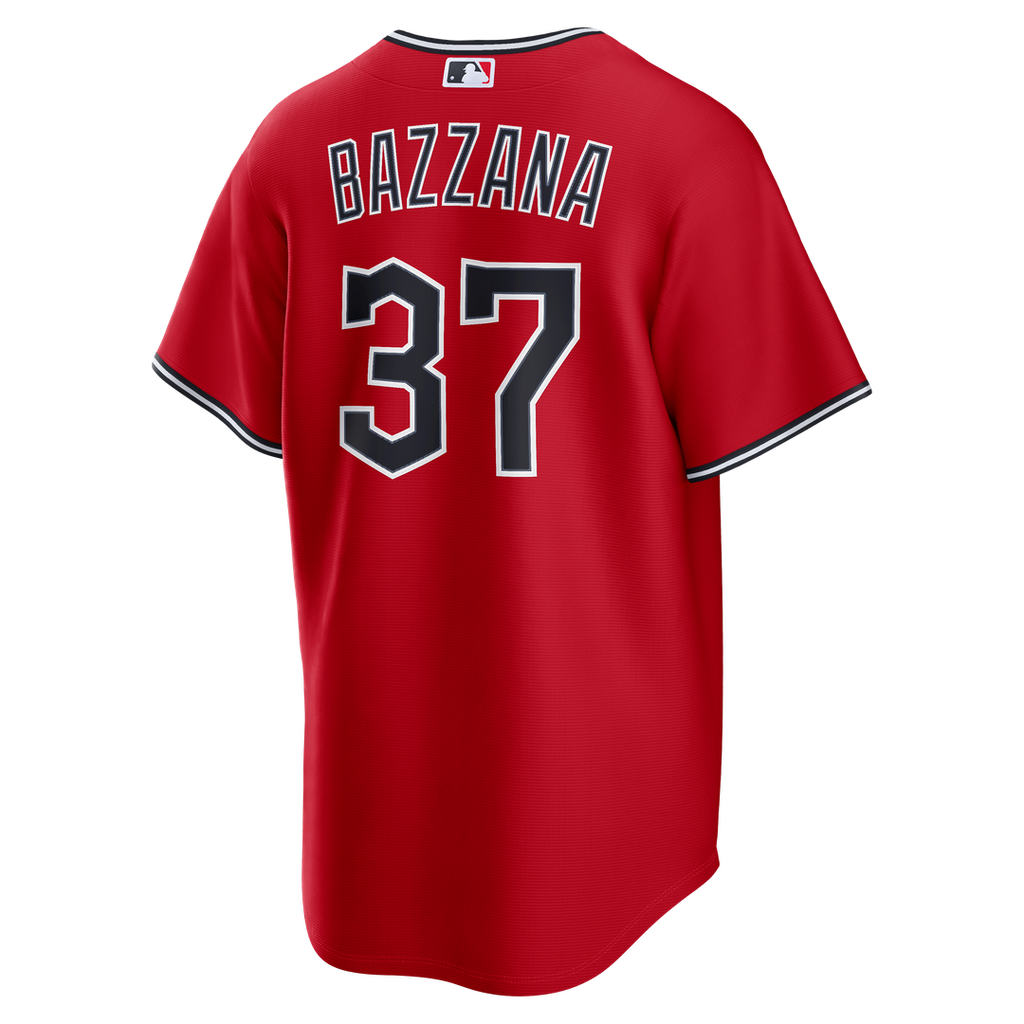 Cleveland Guardians Travis Bazzana Nike Red Alternate Replica Jersey
