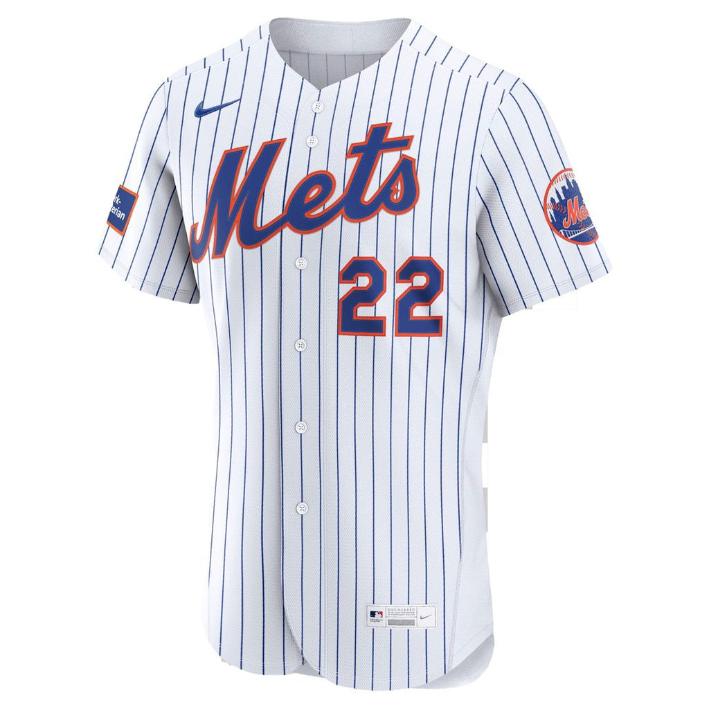 New York Mets Juan Soto Nike Black Alternate Authentic Sponsor Patch Jersey