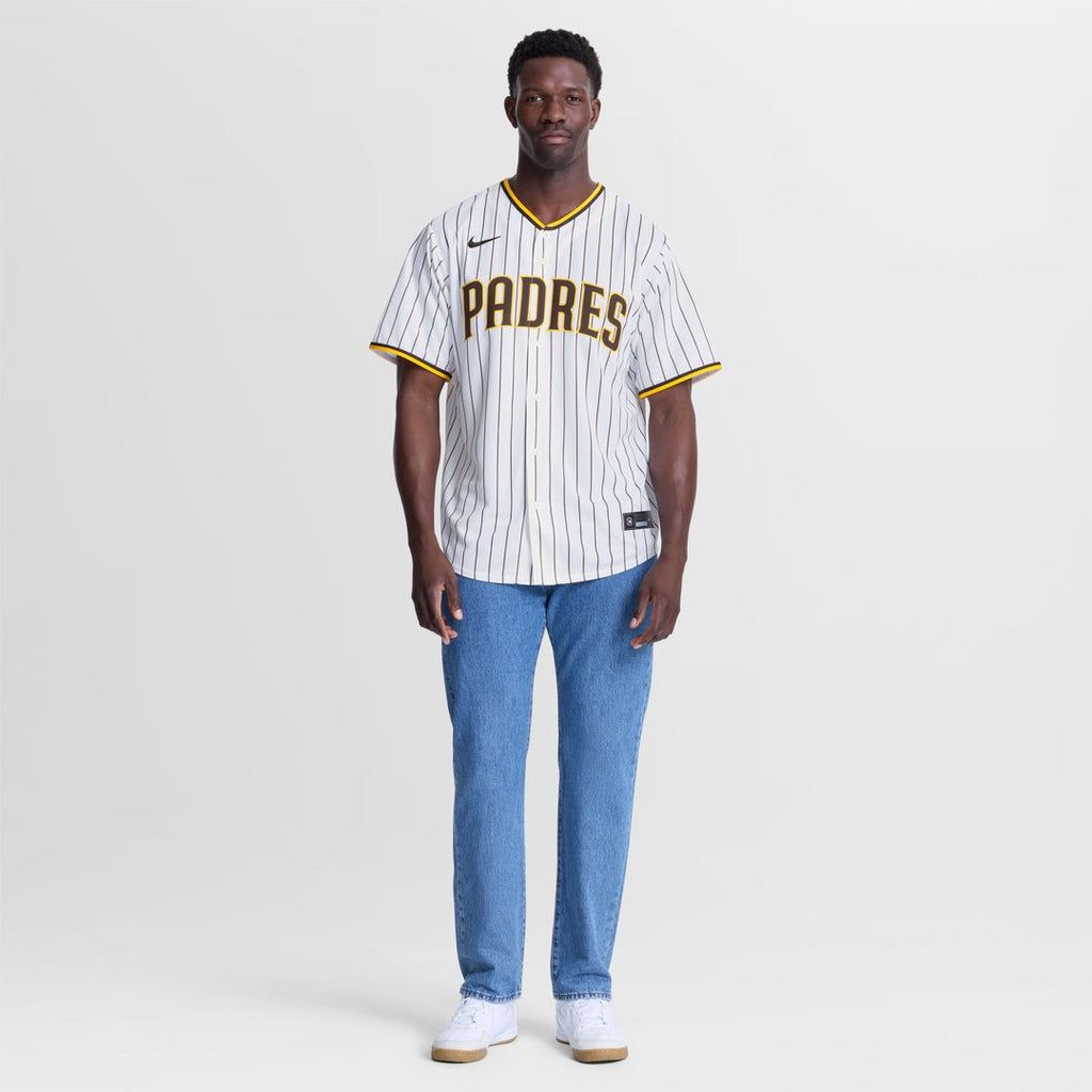 San Diego Padres Xander Bogaerts Nike White Home Replica Jersey