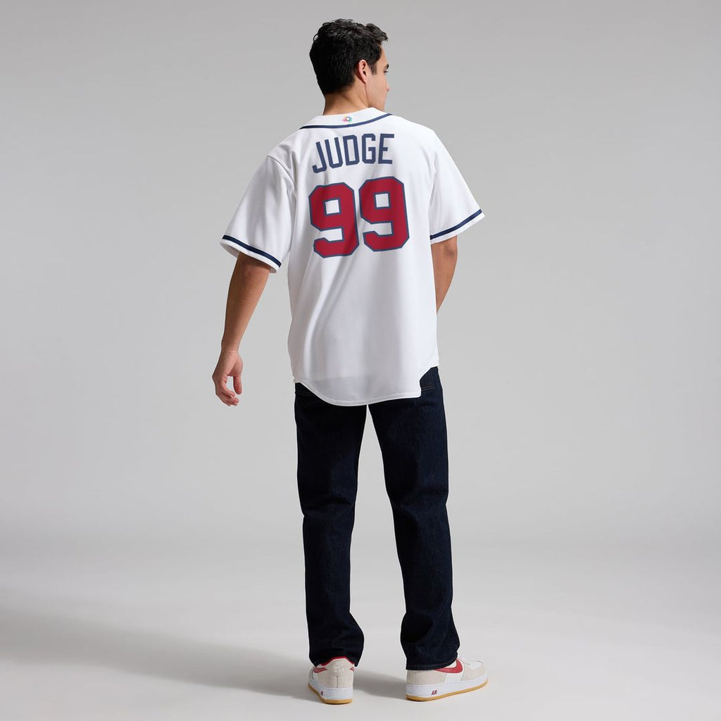 USA Baseball Aaron Judge Nike White 2026 World Baseball Classic Home Stadium Jersey