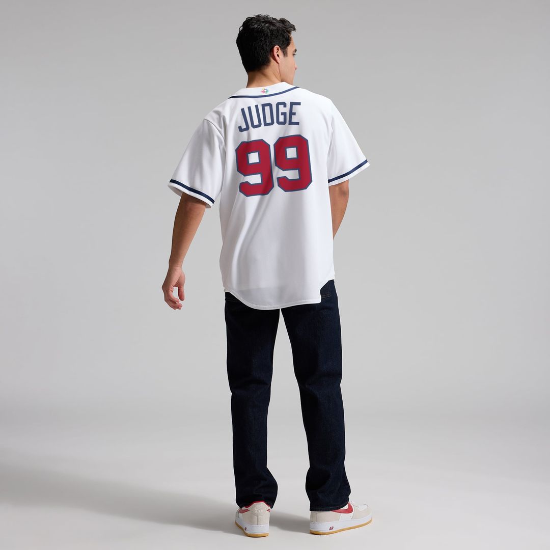 USA Baseball Aaron Judge Nike White 2026 World Baseball Classic Home Stadium Jersey