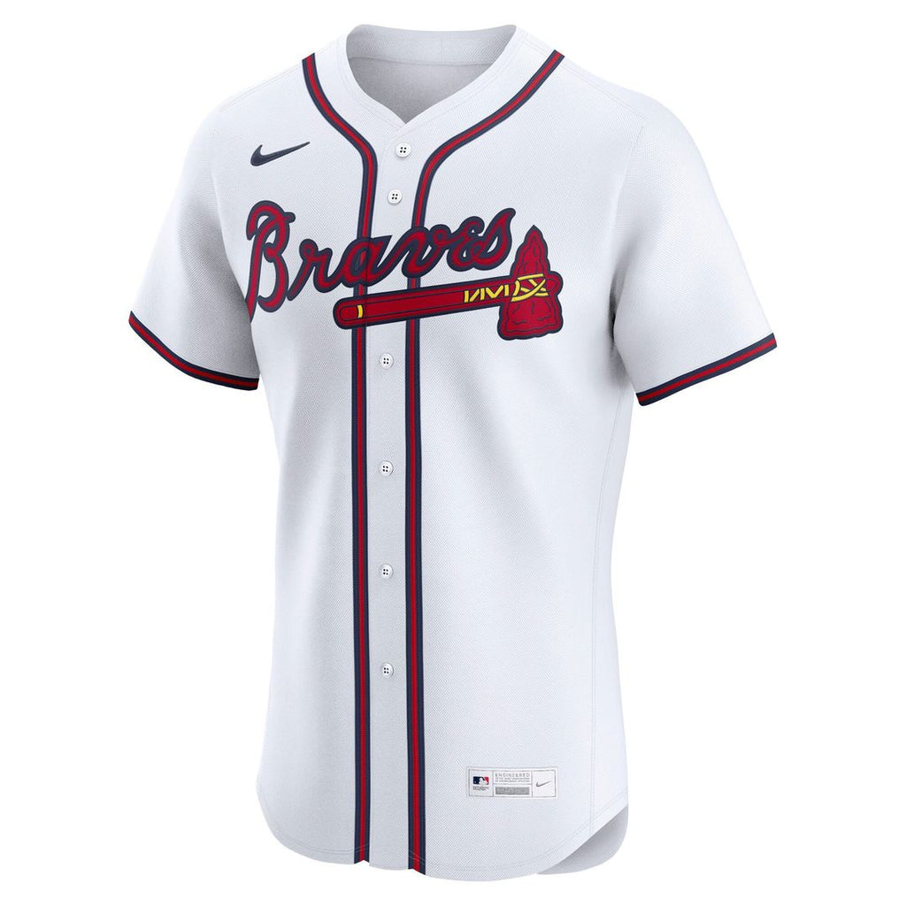 Atlanta Braves Nike Red Alternate Elite Jersey