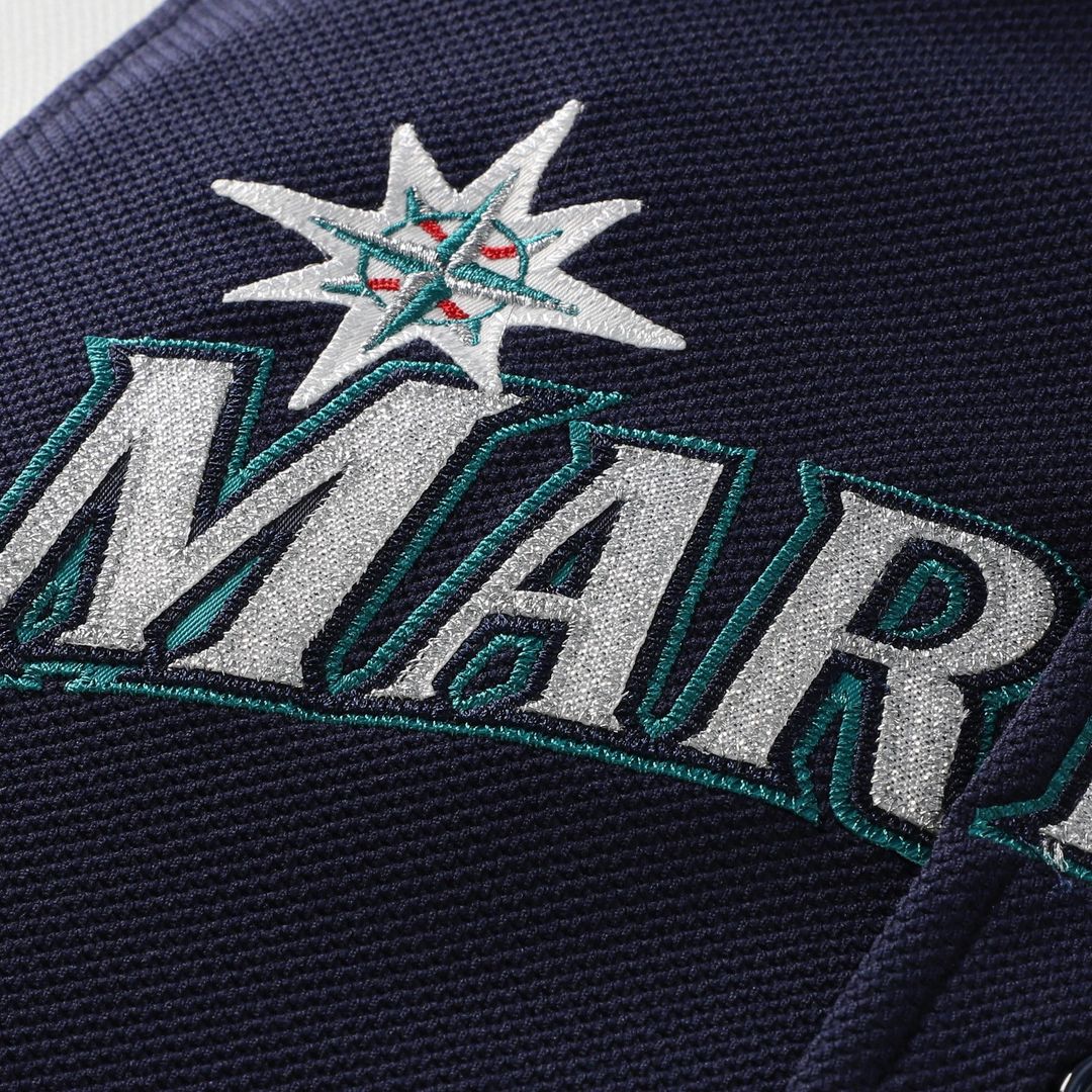 Seattle Mariners Felix Hernandez Mitchell & Ness Navy Cooperstown Collection Batting Practice Jersey