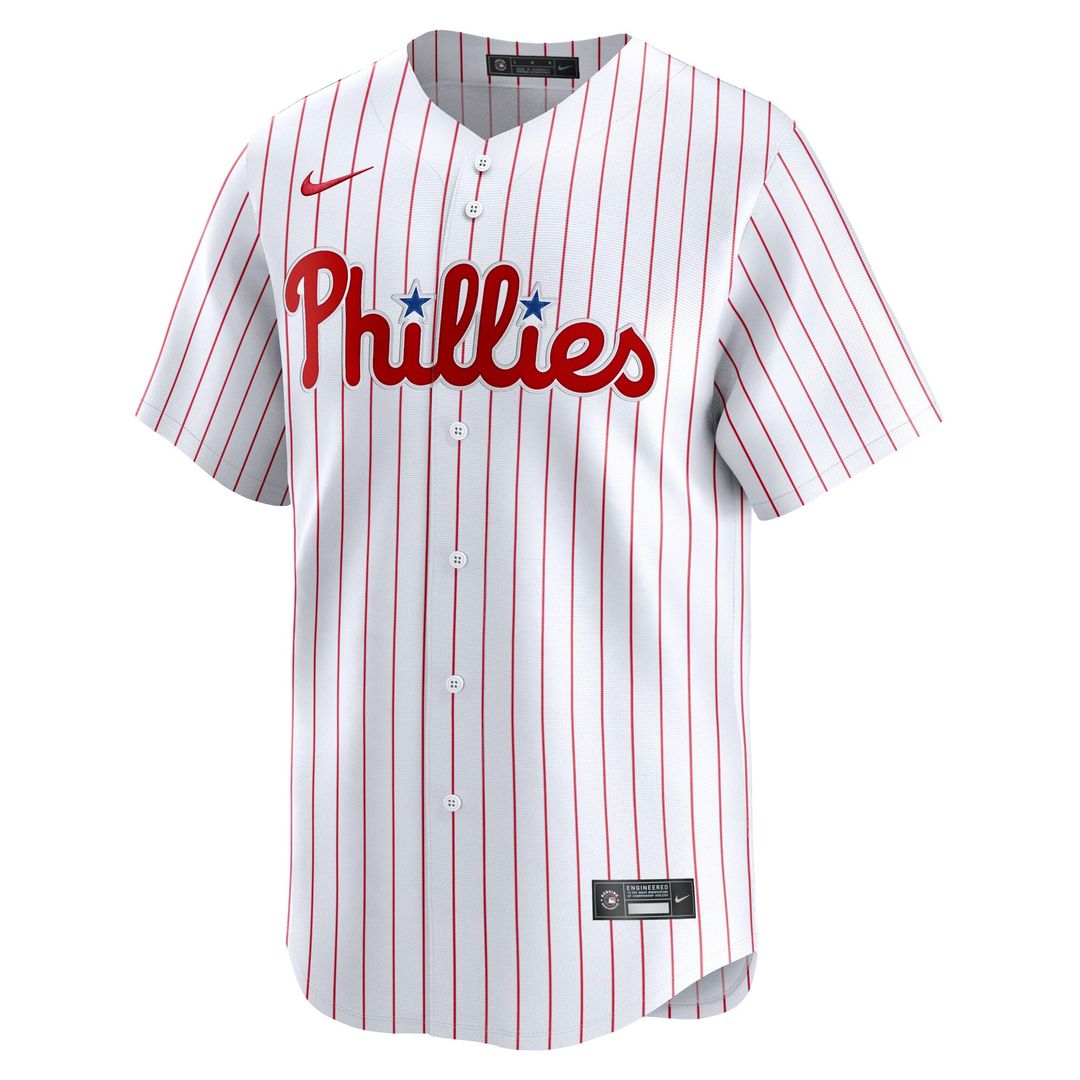 Philadelphia Phillies Brandon Marsh Nike White Home Limited Player Jersey