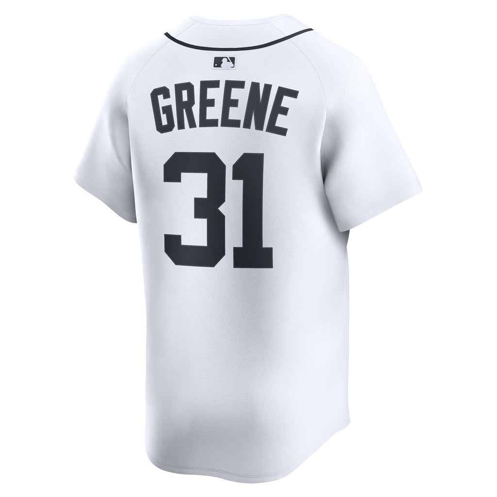 Detroit Tigers Riley Greene Nike White Home Limited Player Jersey