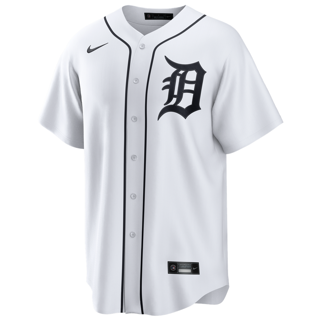 Detroit Tigers Kerry Carpenter Nike White Home Replica Jersey