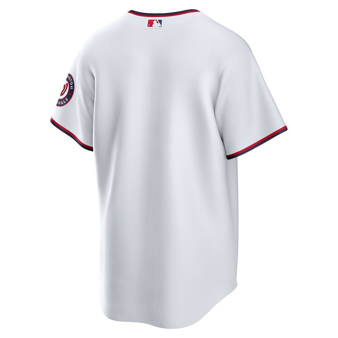 Washington Nationals Nike White Home Blank Replica Jersey