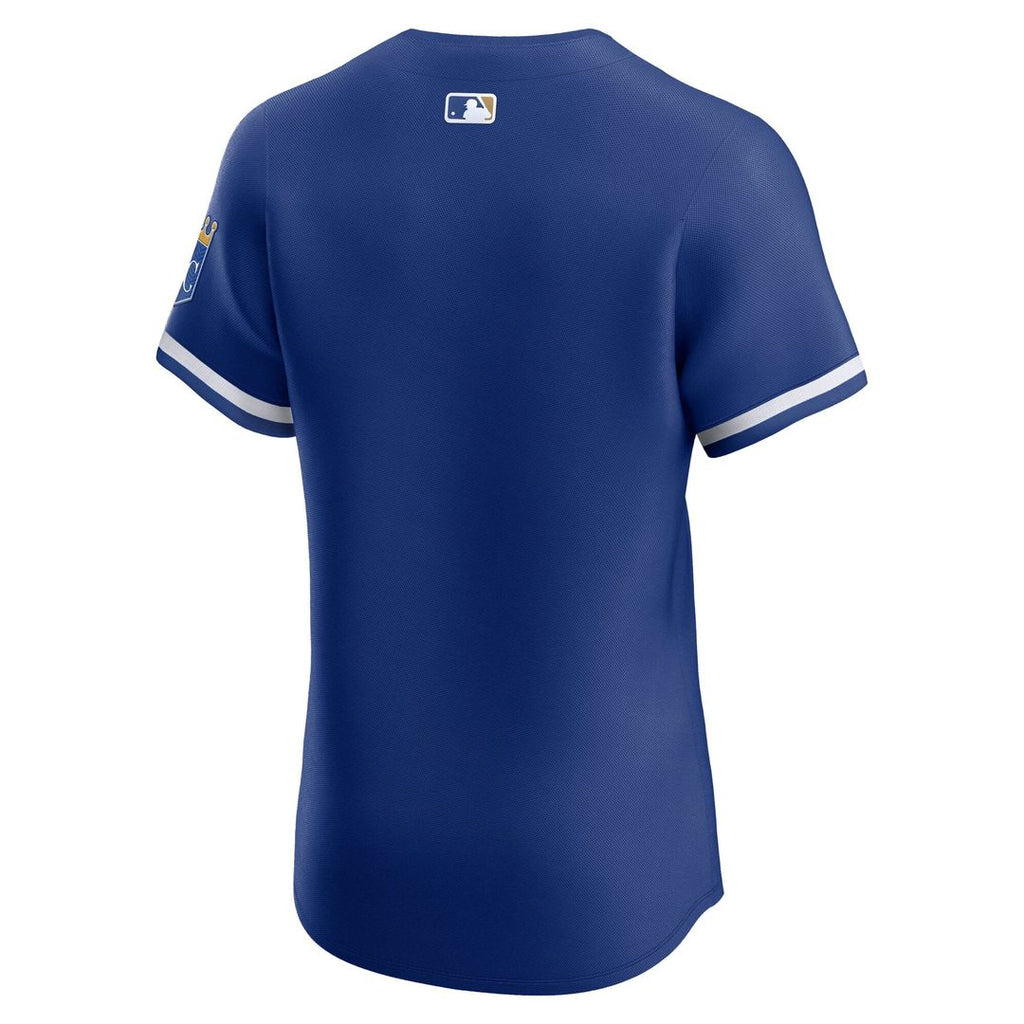 Kansas City Royals Nike White Home Elite Jersey