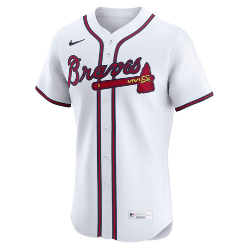 Atlanta Braves Nike White Home Elite Jersey