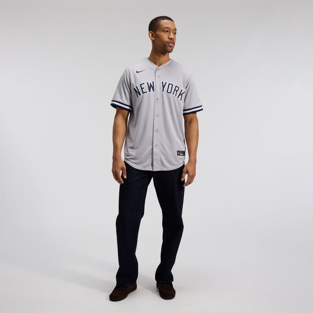 New York Yankees Anthony Volpe Nike Gray Road Replica Jersey