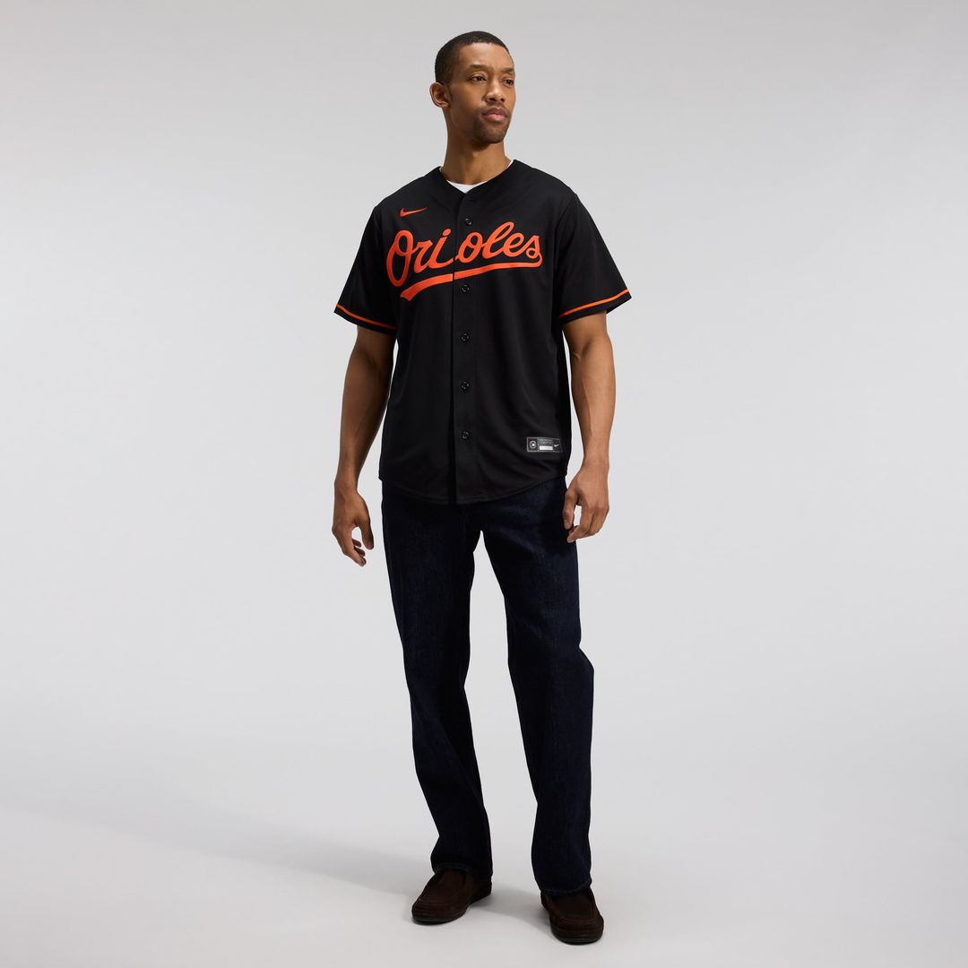 Baltimore Orioles Nike White Home Replica Team Jersey