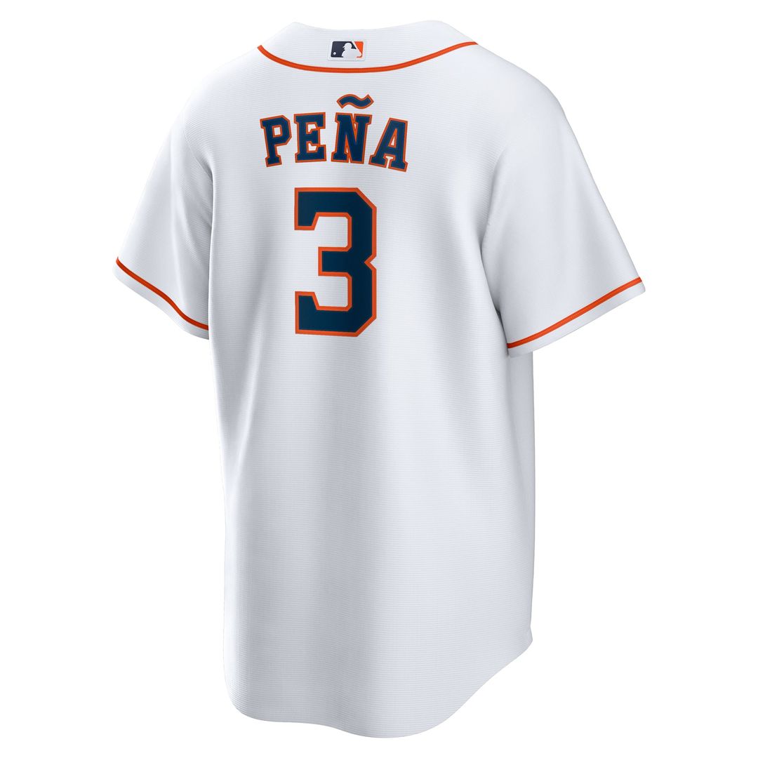 Houston Astros Jeremy Peña Nike White Home Replica Jersey