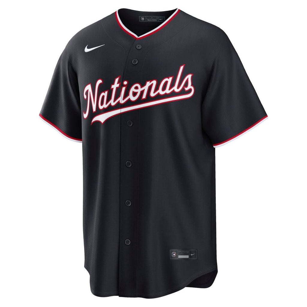 Washington Nationals Dylan Crews Nike Gray Road Replica Jersey