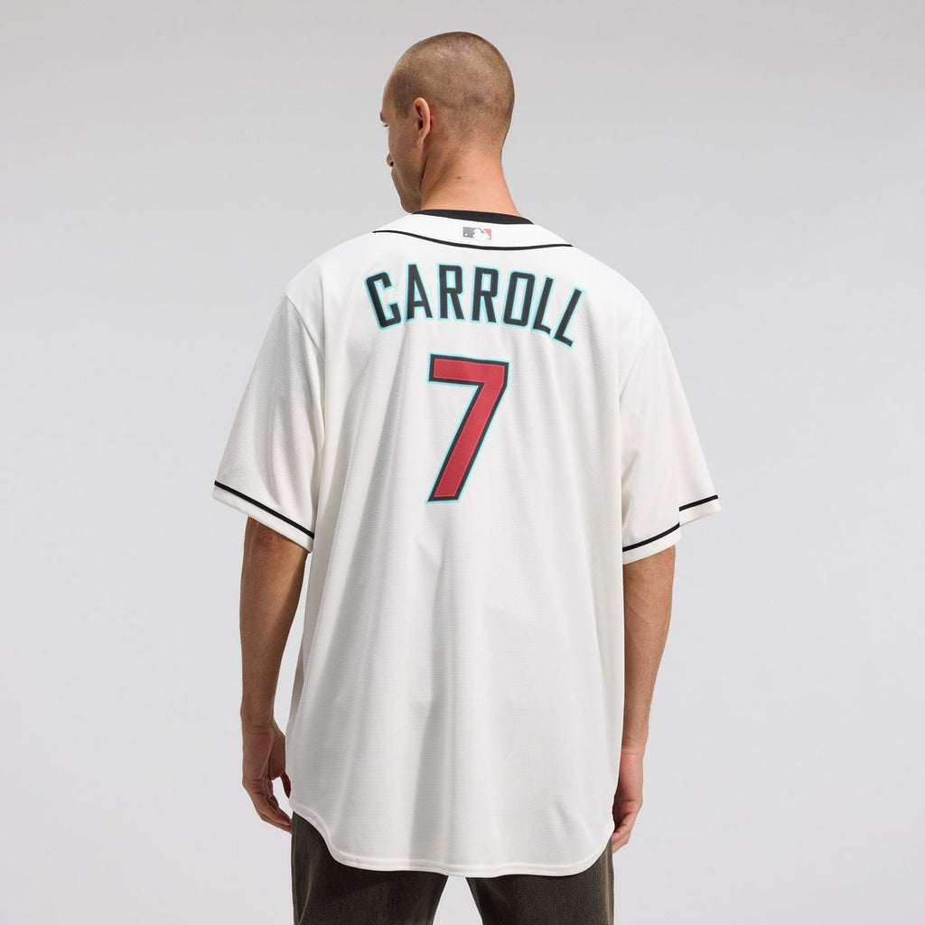 Arizona Diamondbacks Corbin Carroll Nike Cream Home Replica Jersey
