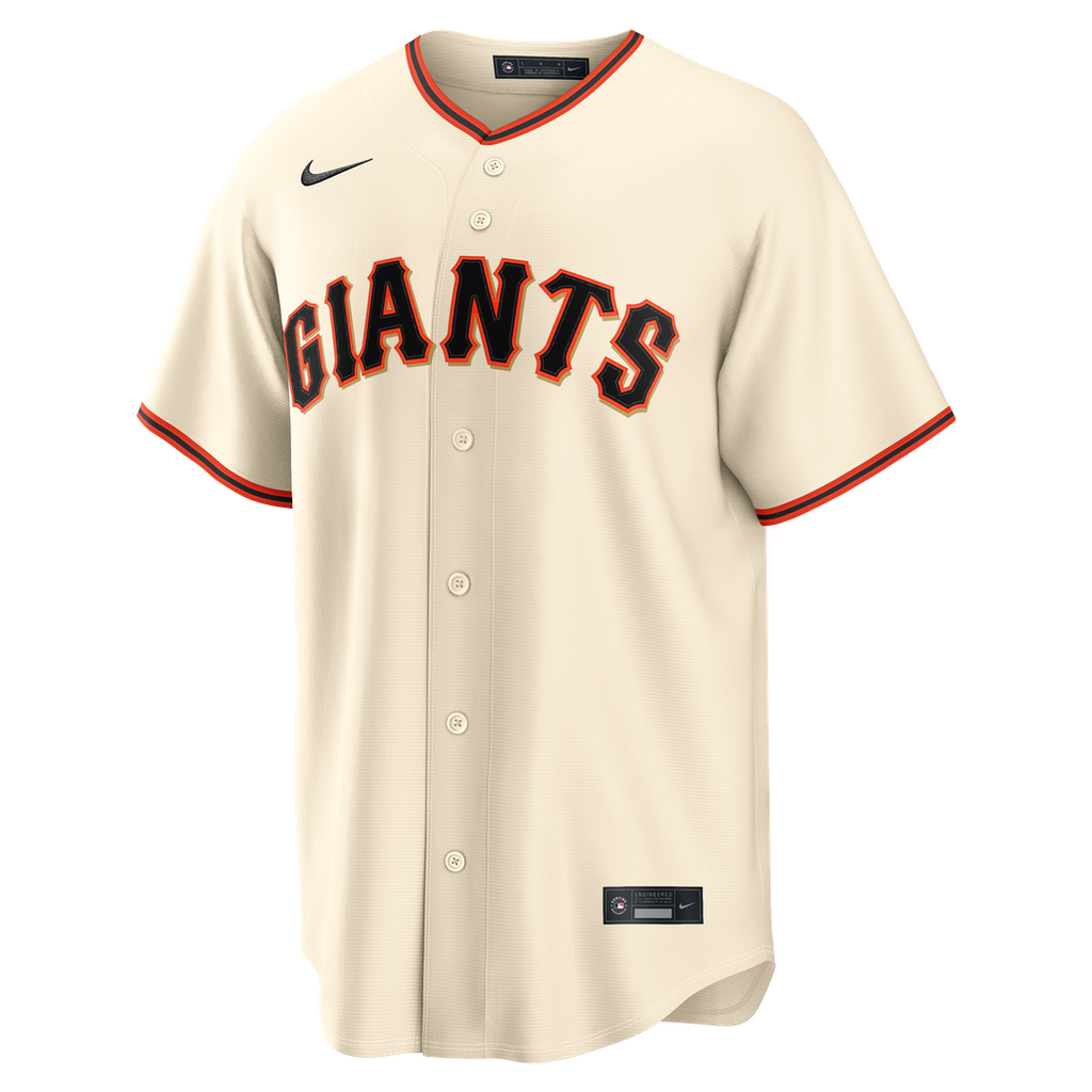 San Francisco Giants Jesus Rodriguez Nike Cream Home Replica Jersey
