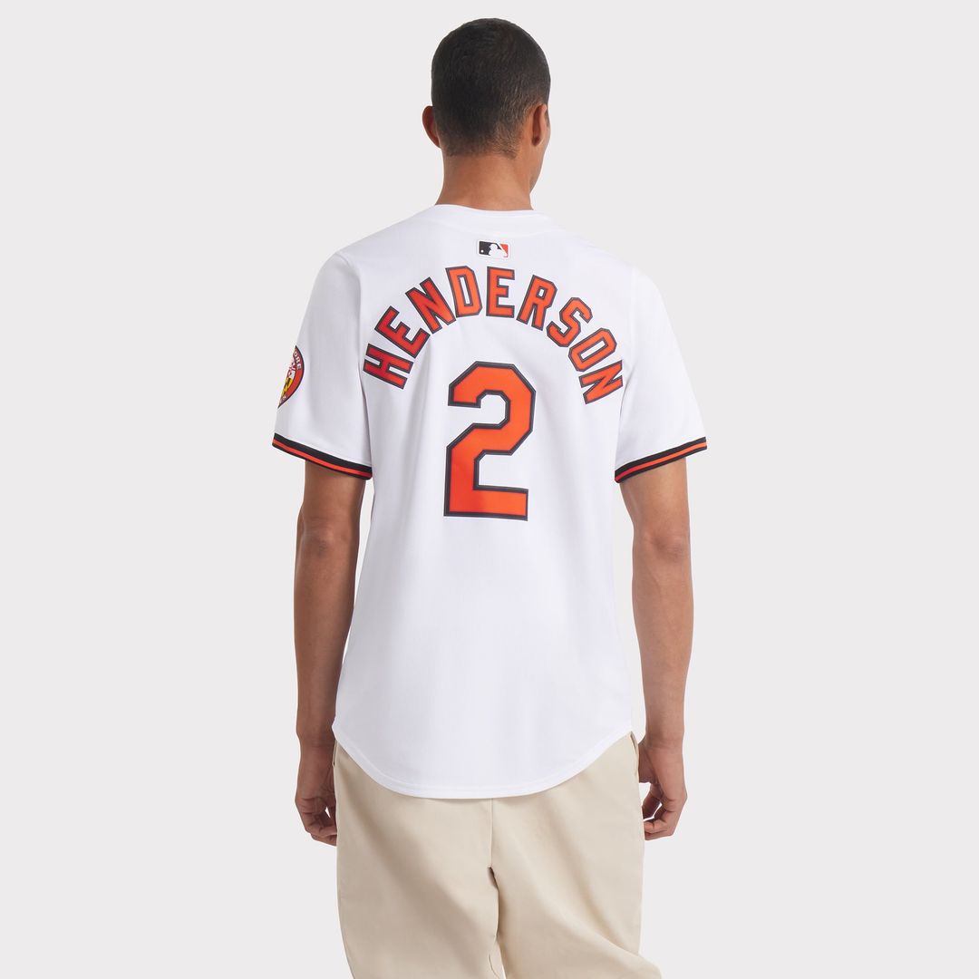 Baltimore Orioles Gunnar Henderson Nike White Home Limited Player Jersey