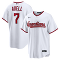 Cleveland Guardians Jo Adell Nike White Home Replica Jersey