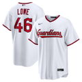 Cleveland Guardians Nathaniel Lowe Nike White Home Replica Jersey