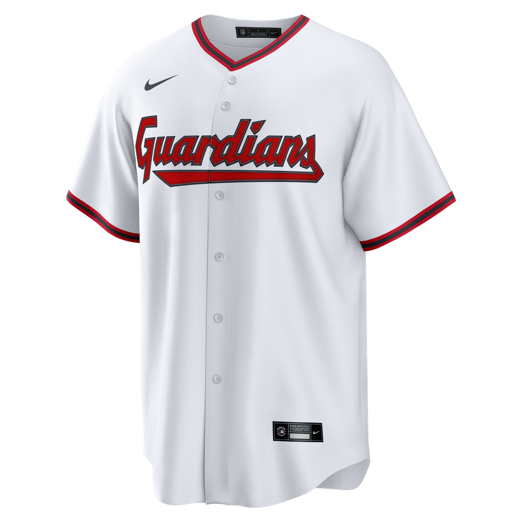Cleveland Guardians Travis Bazzana Nike White Home Replica Jersey