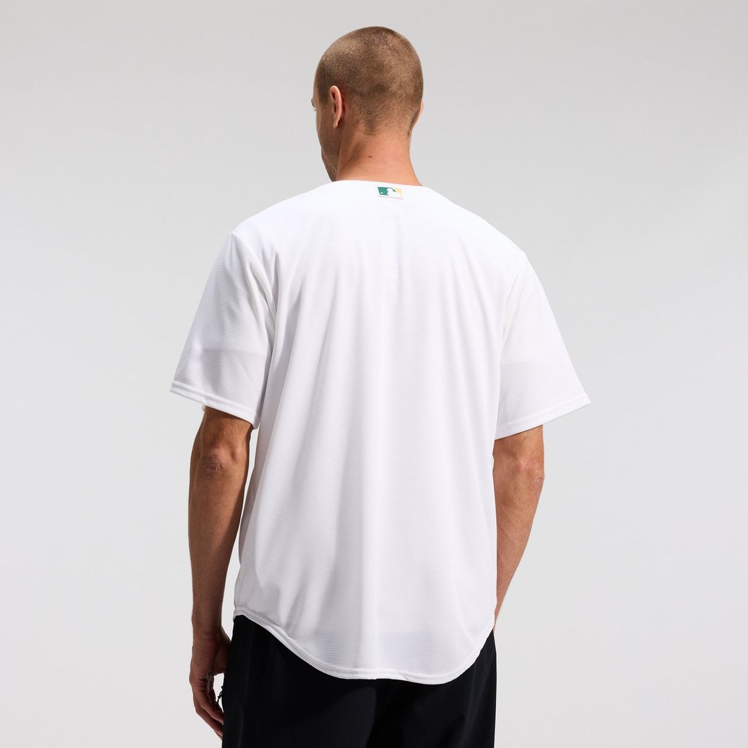 Athletics Nike White Home Replica Team Jersey