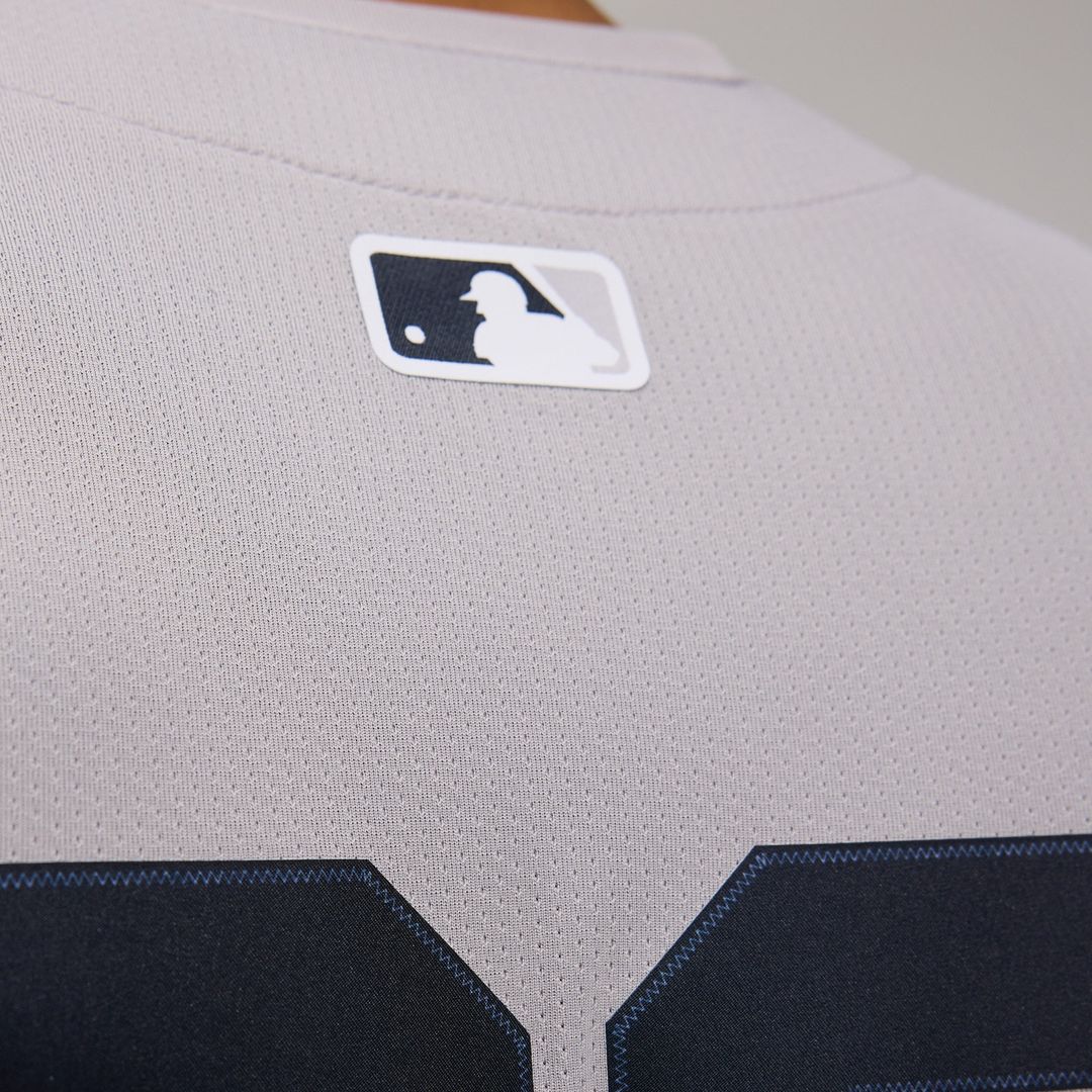 New York Yankees Aaron Judge Nike Gray Road Limited Player Jersey
