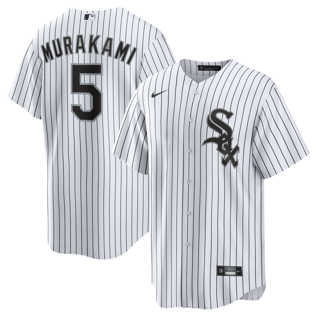 Chicago White Sox Munetaka Murakami Nike White Home Replica Jersey