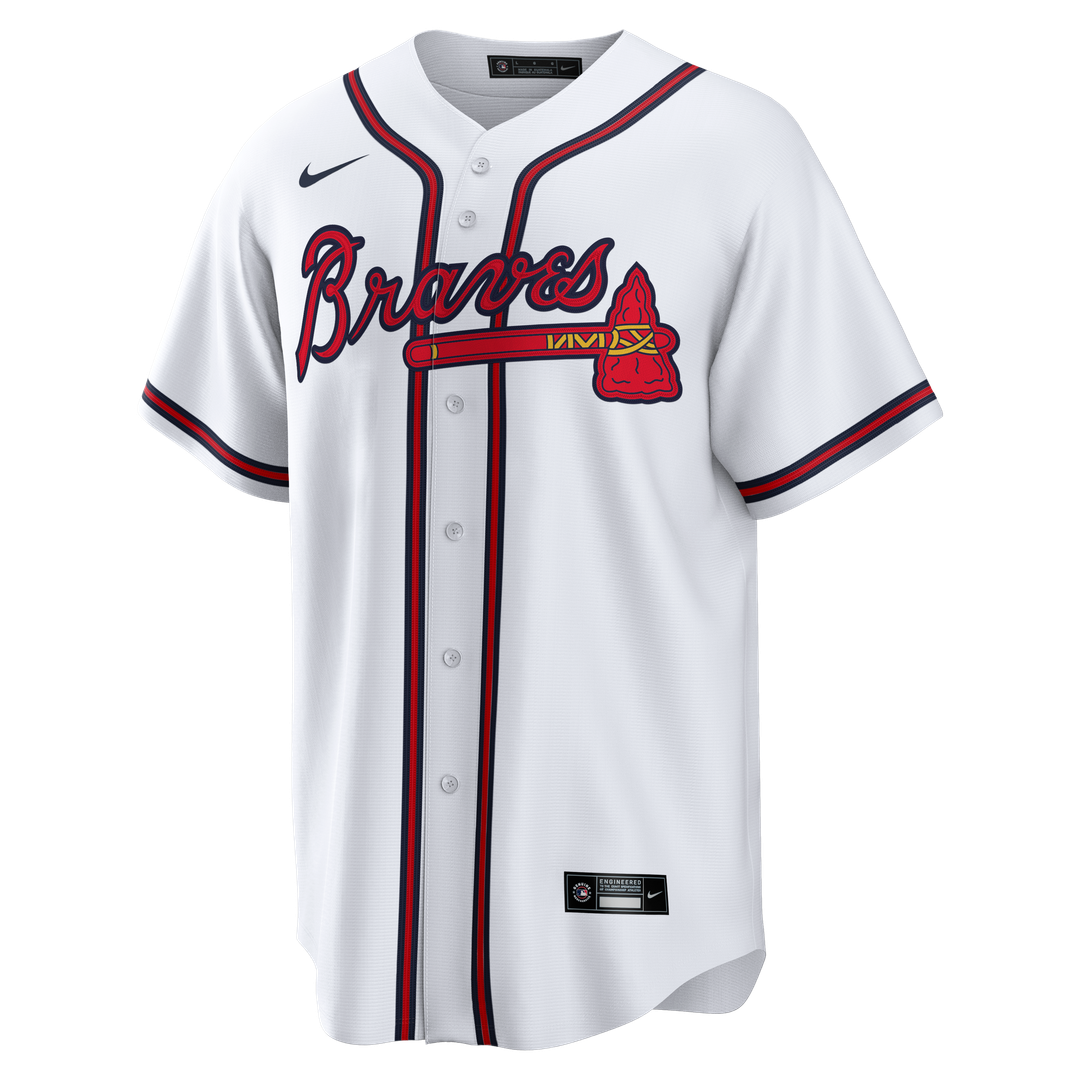 Atlanta Braves John Smoltz Nike White Home Retired Player Replica Jersey