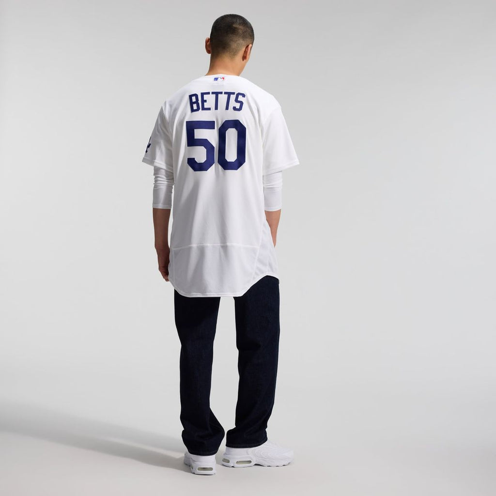 Los Angeles Dodgers Mookie Betts Nike White Home Authentic Jersey
