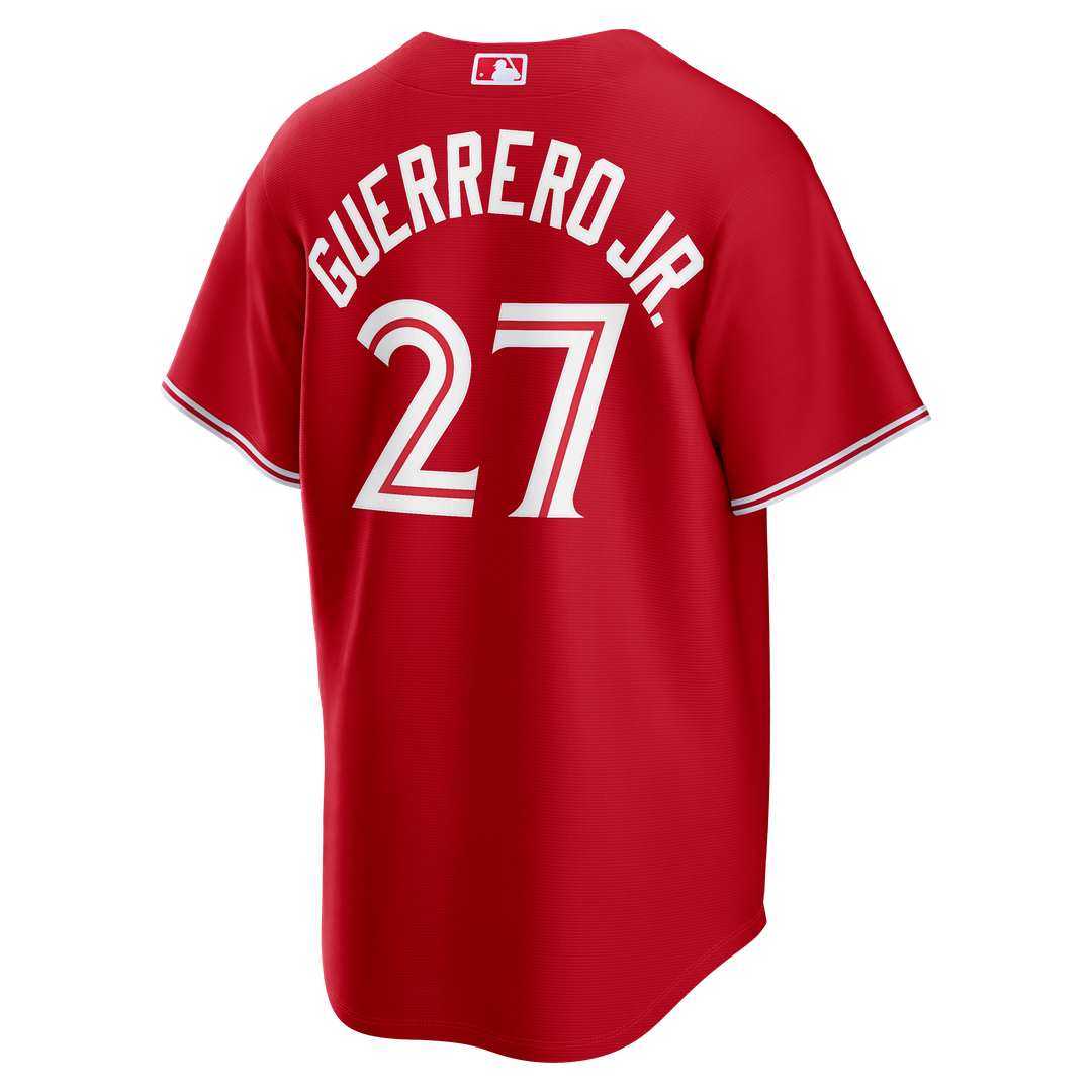 Toronto Blue Jays Vladimir Guerrero Jr. Nike Red Canada Day Replica Jersey