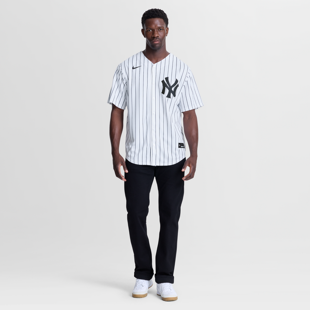 New York Yankees Luis García Jr. Nike White Home Replica Jersey