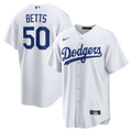 Los Angeles Dodgers Mookie Betts Nike White Home Replica Jersey
