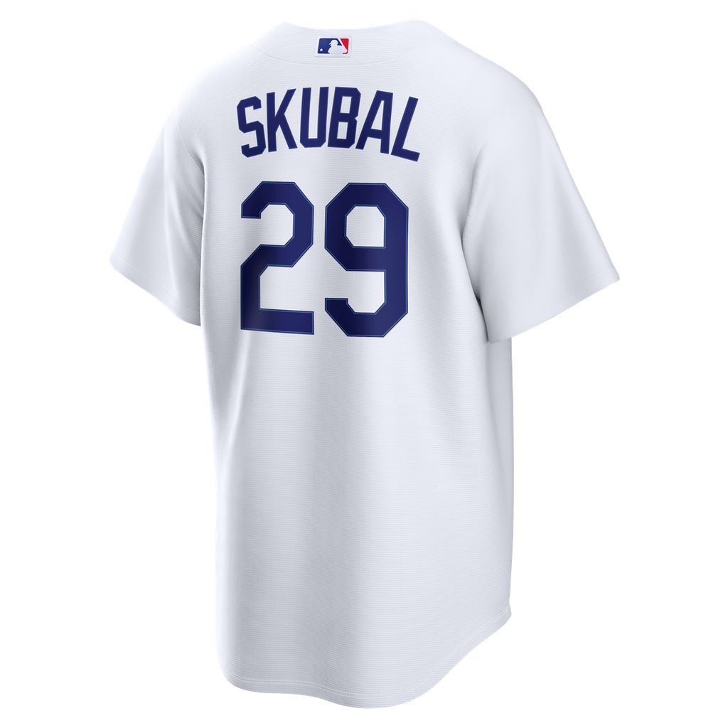 Los Angeles Dodgers Tarik Skubal Nike White Home Replica Jersey