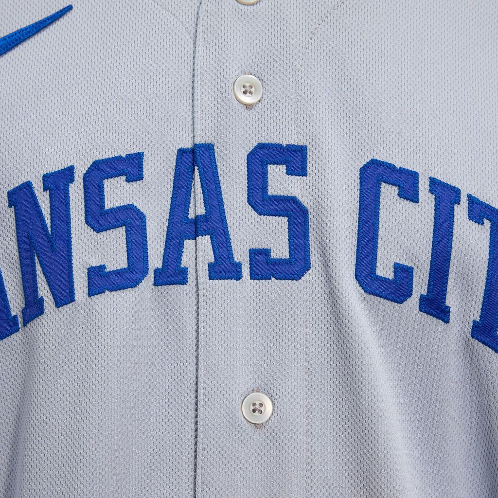 Kansas City Royals Nike Gray 2022 Road Authentic Jersey