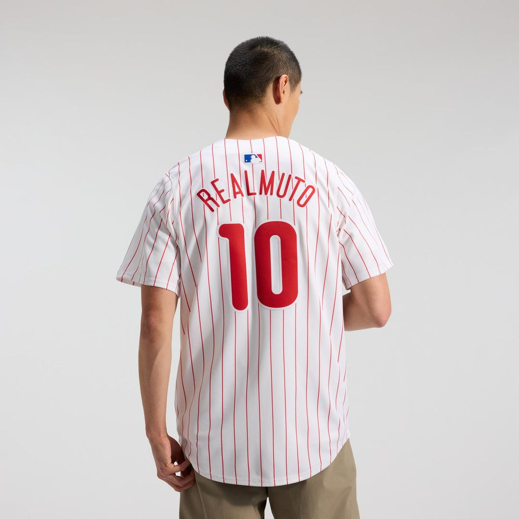 Philadelphia Phillies J.T. Realmuto Nike White Home Limited Player Jersey
