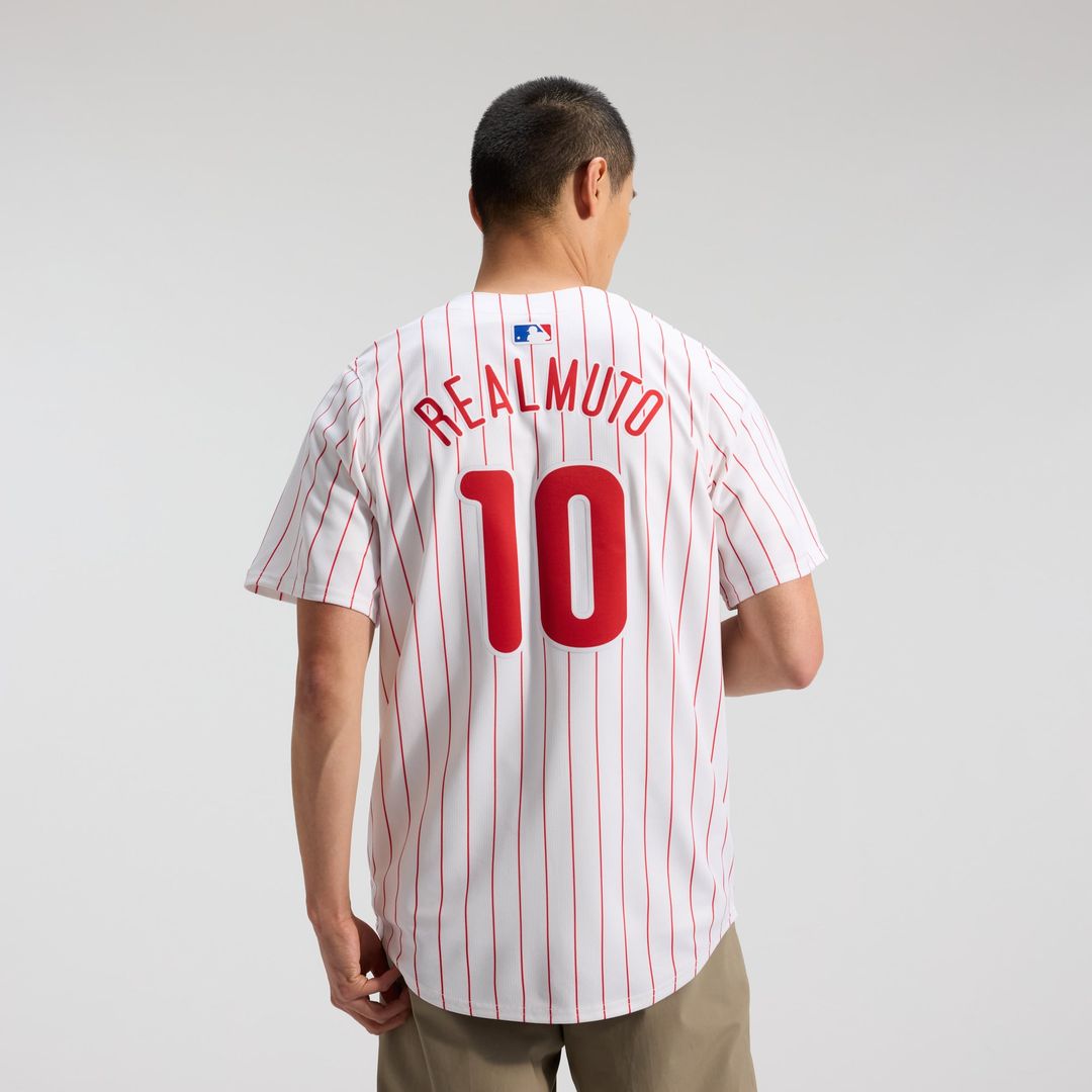 Philadelphia Phillies J.T. Realmuto Nike White Home Limited Player Jersey