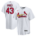 St. Louis Cardinals Pedro Pagés Nike White Home Replica Jersey