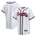 Atlanta Braves Nike White Home Big & Tall Replica Jersey