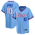 Atlanta Braves Chipper Jones Nike Powder Blue 2026 City Connect Stadium Jersey