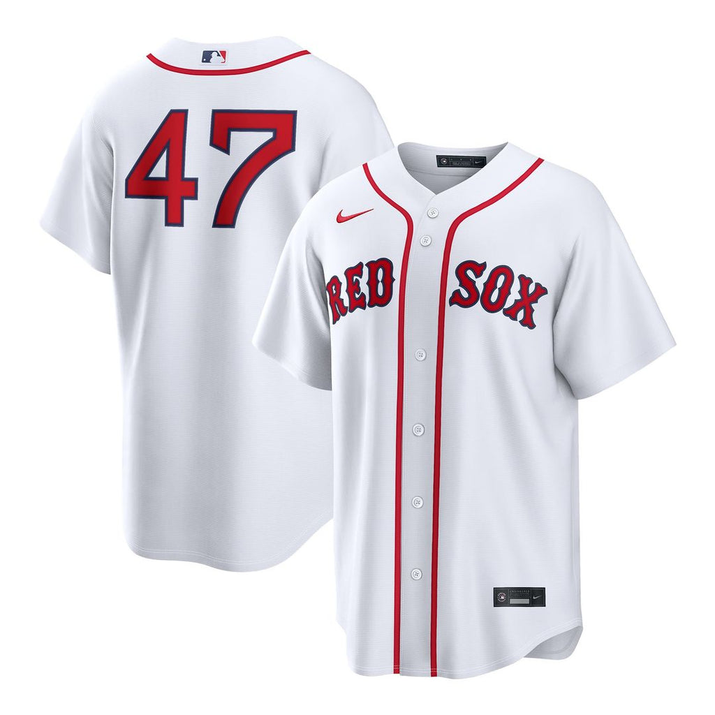 Boston Red Sox Jovani Moran Nike White Home Replica Jersey